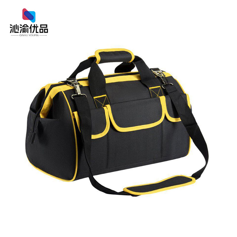 沁渝优品 多功能电工包工具包 17寸 个高清大图