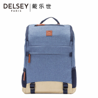法国大使/DELSEY 00001560002 休闲电脑双肩包 17英寸 蓝色