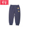 可莉允儿童棉裤薄棉小中男女童保暖裤宝宝夹棉居家裤子暖气房秋冬