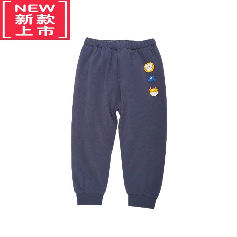 可莉允儿童棉裤薄棉小中男女童保暖裤宝宝夹棉居家裤子暖气房秋冬图片