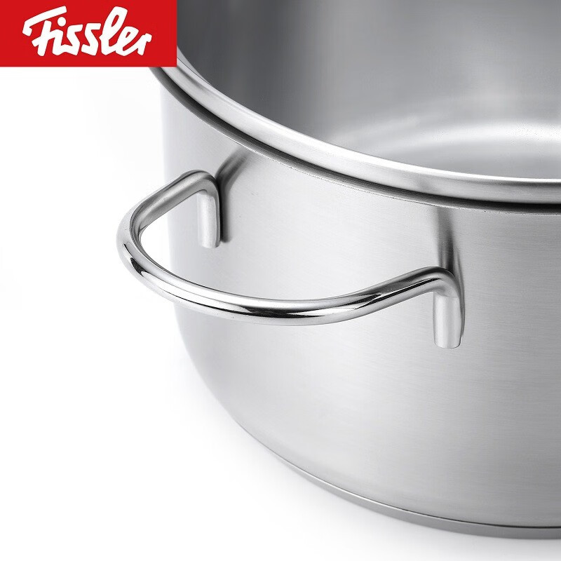 菲仕乐(Fissler) 和风系列20厘米双耳汤锅带玻璃盖EM0511120000-G银色