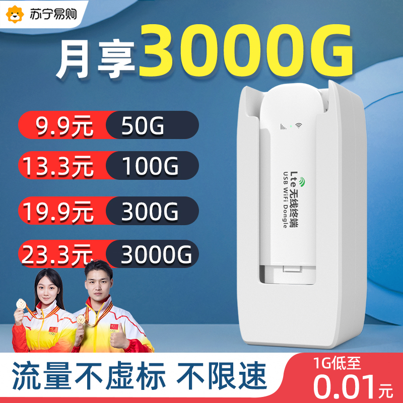 [旗舰版+供电仓]随身wifi无线wif移动wifi宽带免插卡路由器4g纯流量上网卡笔记本电脑车载全国通用wif