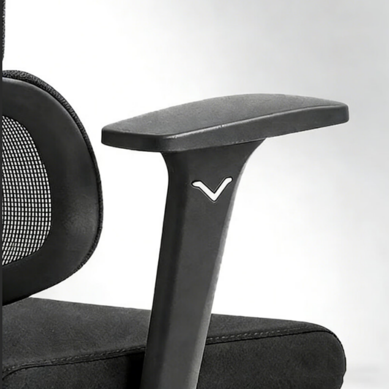 戴劲人体工学镂空电脑椅舒适久坐职员椅电竞椅宿舍升降办公椅J-26高清大图