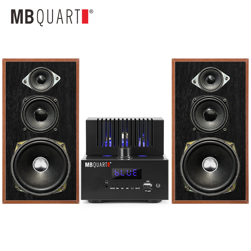 德国歌德胆机功放套装发烧电子管无线蓝牙hifi 5寸三分频音箱音响