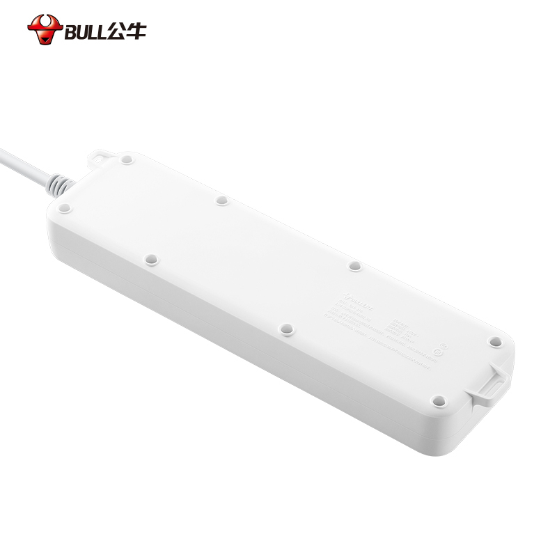 公牛(bull)GN-316全长1.8米5插位分控关插座板插线板插排插接线板拖线板电插座面板保护智能电器