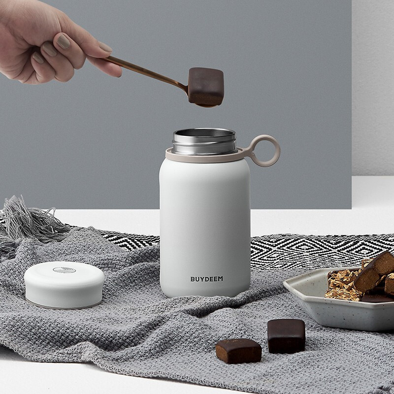 北鼎保温杯316不锈钢男女学生儿童迷你可爱礼物小仙女斜跨户外便携轻