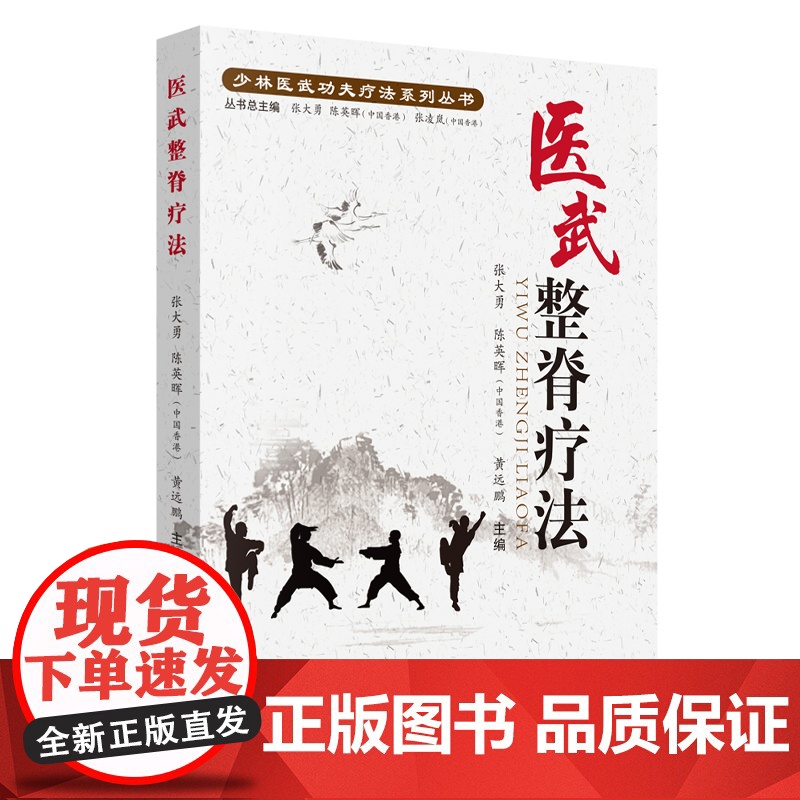 医武整脊疗法少林医武功夫疗法系列丛书中国中医药出版社张大勇陈英辉黄远鹏主编 医武整脊疗法 中国中医药出版社 少林医武功夫高清大图