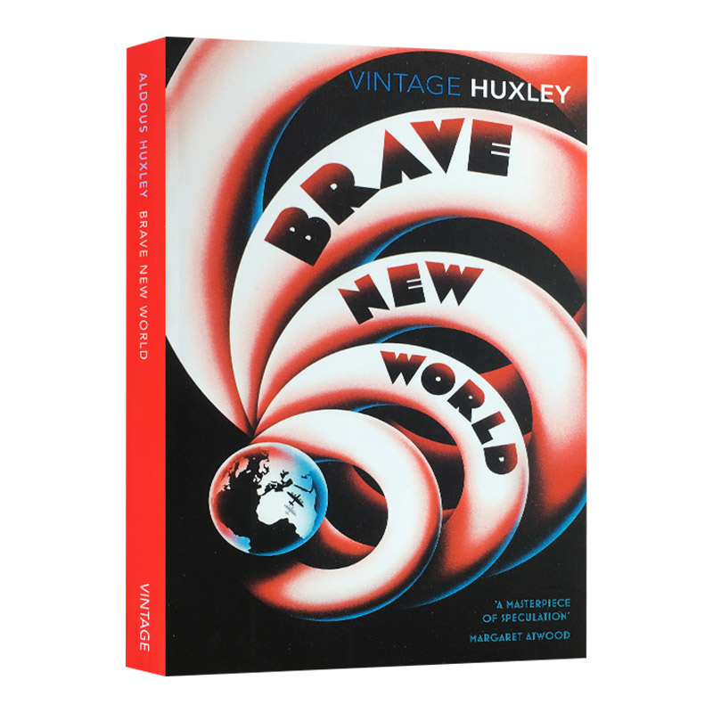 蓝票 [正版]Brave New World 美丽新世界 英文原版小说 赫胥黎作品 二十世纪经典反乌托邦文学之一 英文高清大图