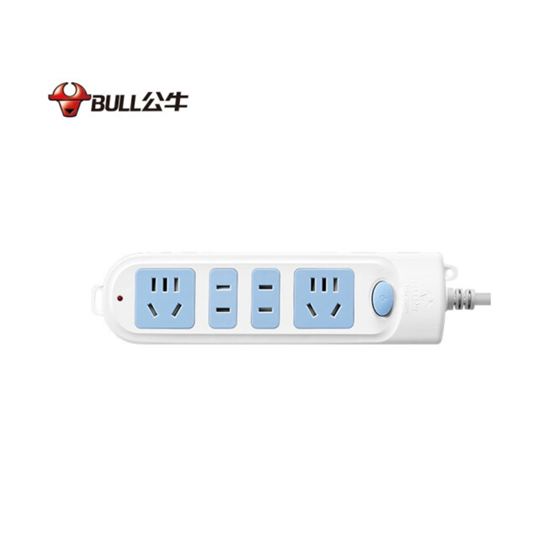 公牛(bull) GN-317 单独开关插座带分控开关插排多开关排插接线板插线板一对一多开关多功能 3米6插位6开关