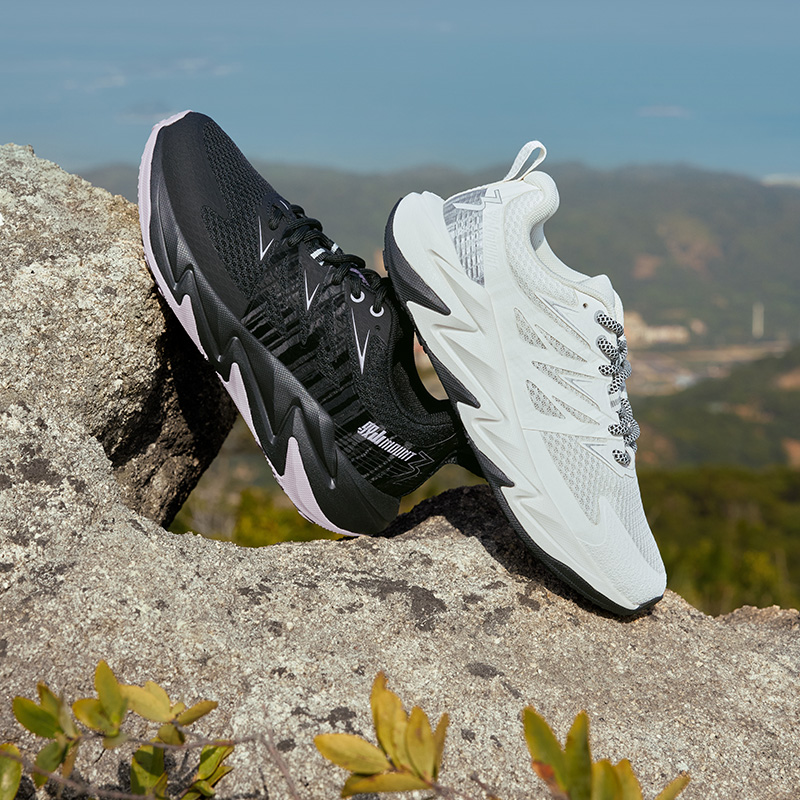 361°女鞋运动鞋新款网面透气休闲鞋减震耐磨跑步鞋女高清大图