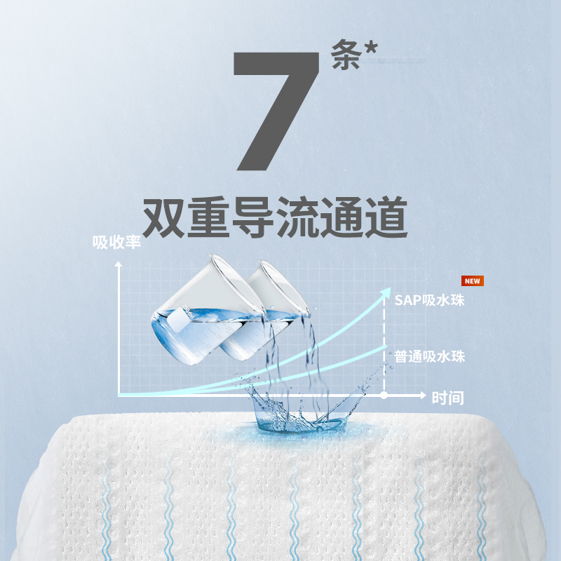 舒比奇铂金装舞曲消消乐拉拉裤/超薄干爽尿不湿大号L号72片(9kg-14kg)超薄透气婴儿成长裤