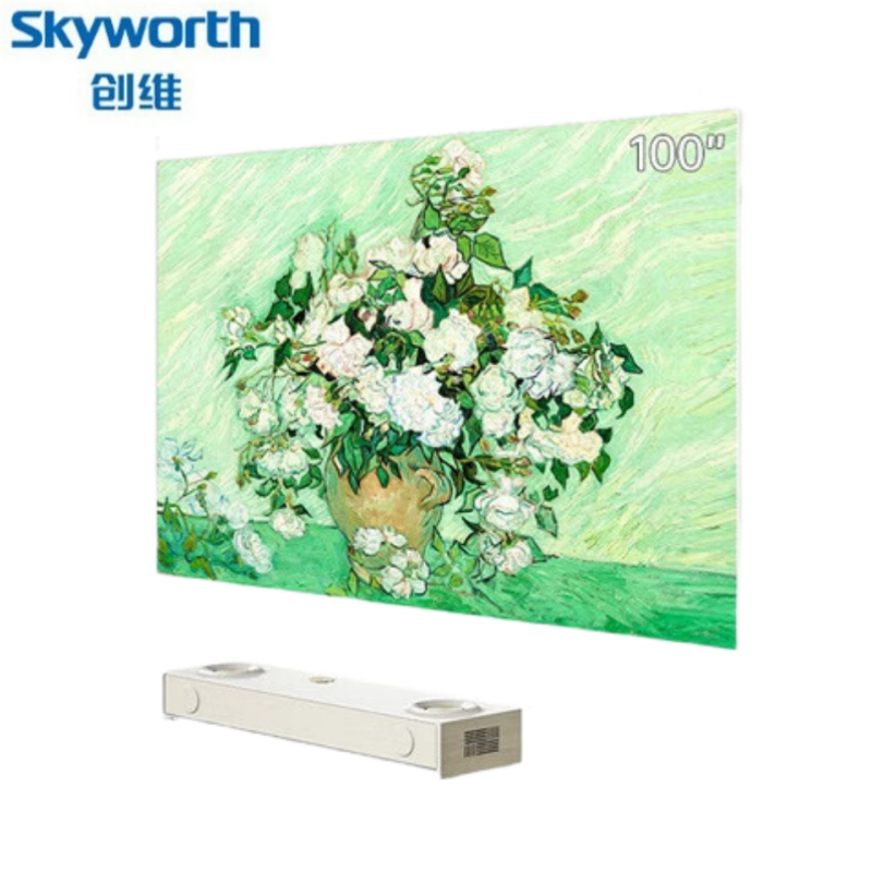 创维(Skyworth) 100Q8E 壁纸电视 100英寸 艺术电视 4K高清 miniled 低音炮 AI声控高清大图