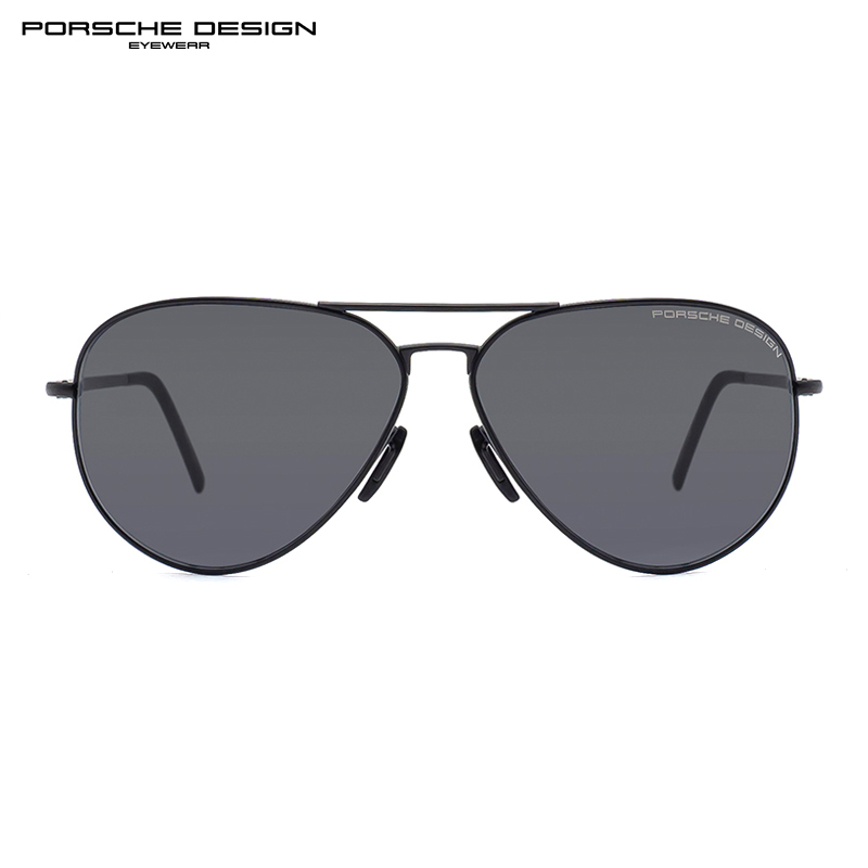 PORSCHE DESIGN保时捷太阳眼镜男款超轻时尚生物钢驾驶墨镜P8508 62mm