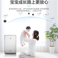 松下(Panasonic)空气净化器F-PXF35C-S 家用低音除异烟味PM2.5雾霾纳诺怡技术除细菌