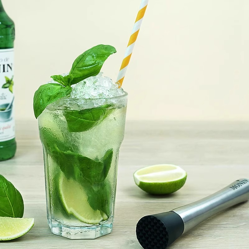 玻璃瓶装咖啡鸡尾酒果汁饮料奶茶 绿薄荷700ml/瓶高清大图