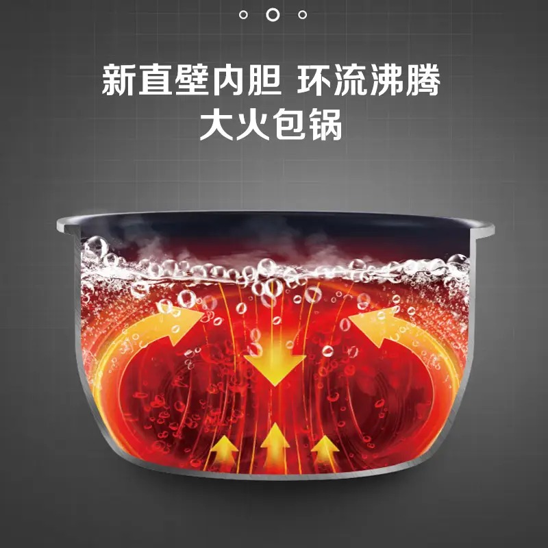 苏泊尔(SUPOR)ZMD安心系列 蓝钻不粘厚釜 顶置触控面板 9大功能 4L电饭煲SF40FC5071_高清大图