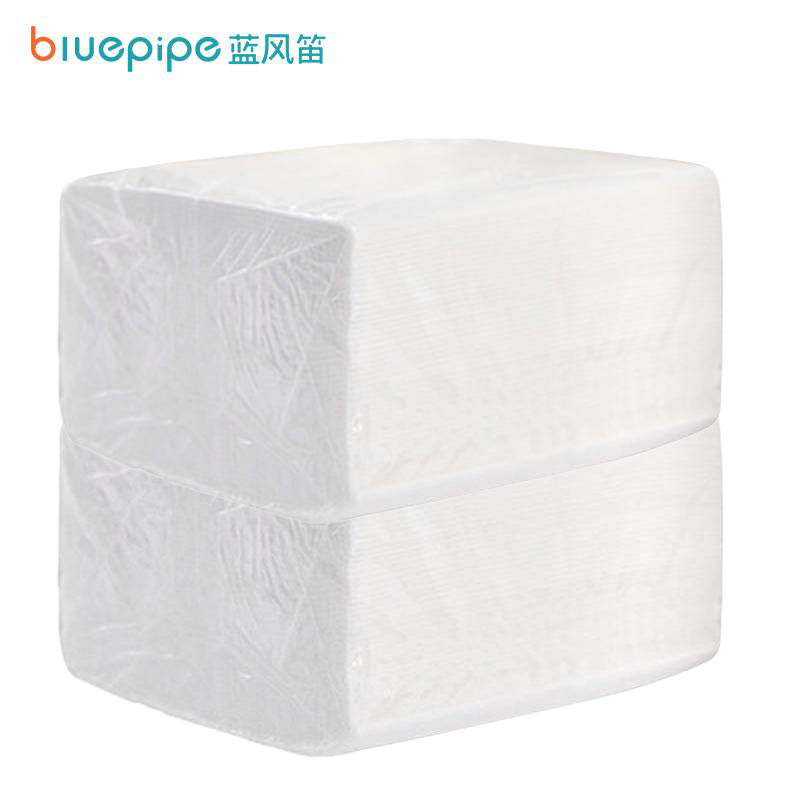 蓝风笛 抽纸 100抽*200包 /箱(100抽*200包)高清大图