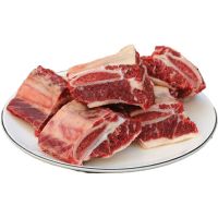 六盘生龙 宁夏固原黄牛肉 冰鲜牛肉 精选农户散养 黄牛牛排骨500g/袋 顺丰空运48小时达