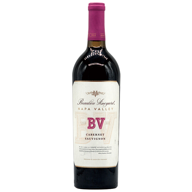 璞力酒庄(Beaulieu Vineyard) BV赤霞珠干红葡萄酒750ml 红酒 美国进口