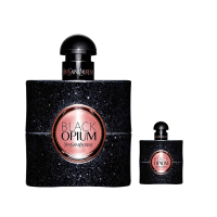 圣罗兰(YSL)香色随行高定版(黑鸦片)(黑鸦片香水 150ml+黑鸦片香水 7.5ml+方管口红#1)七夕专属礼盒