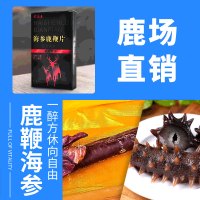 [买5发6]吉鹿春海参鹿鞭片10粒/1/盒可搭男性膳食营养补充剂男性滋补品