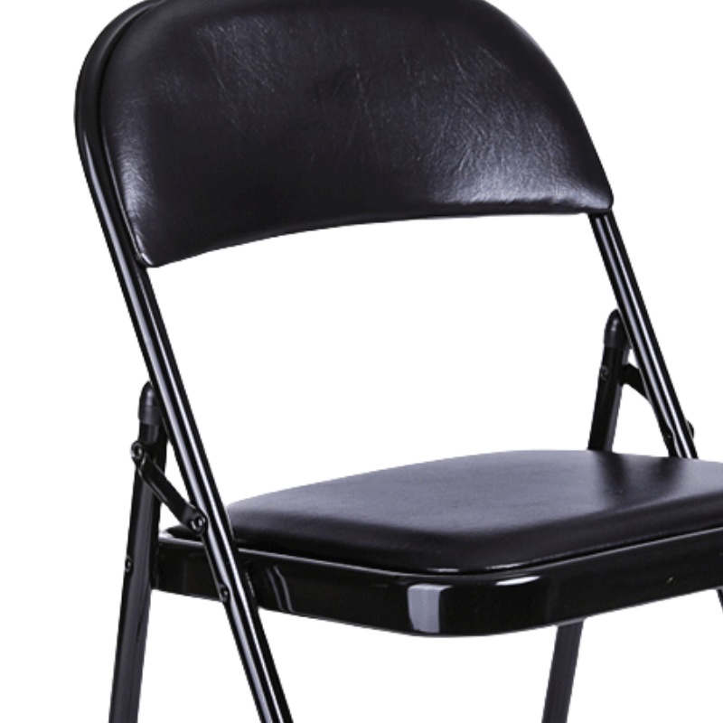 华立伟折叠椅黑色把高清大图