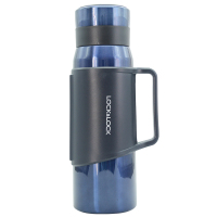 乐扣乐扣(Lock&Lock)LHC6380FU蓝晶手提保温壶 1.2L