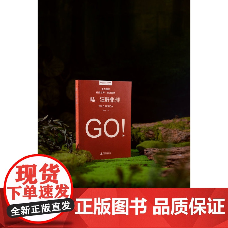 哇,狂野非洲! 陈远明/著 非洲 旅游 摄影 广西师范大学出版社高清大图