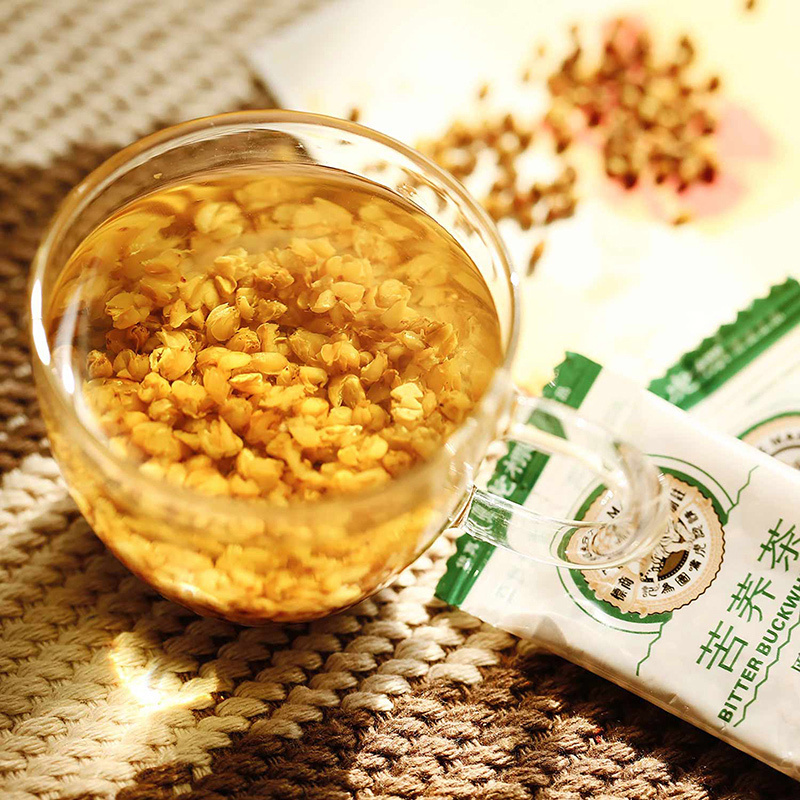 虎标苦荞茶196g*2全颗粒全胚芽荞麦四川大凉山苦荞茶小袋装