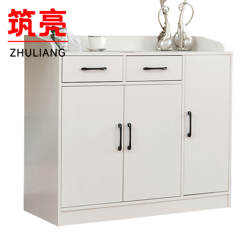 筑亮 餐边柜 100cm白 台高清大图