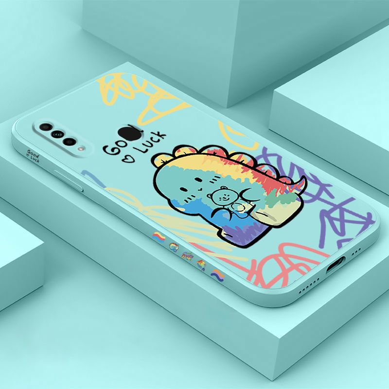 卡通涂鸦泡泡龙可爱男女款草紫色-涂鸦泡泡龙-侧边图案oppoa8>800_800