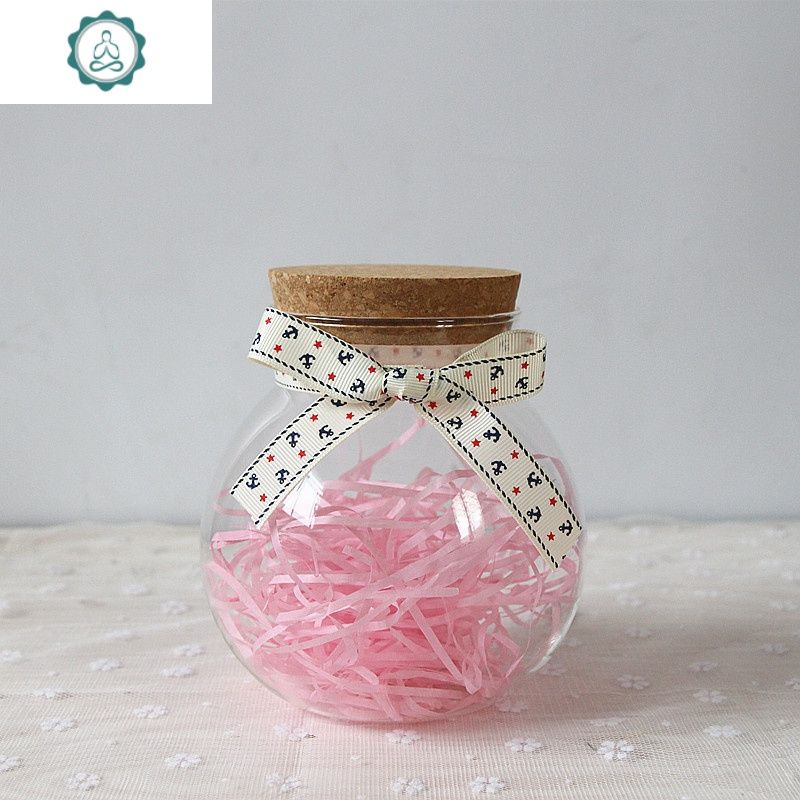纸鹤玻璃瓶创意木塞刻字装星星的瓶子封后中号空瓶无灯许愿瓶幸运星瓶