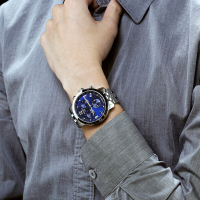 瑞士(TISSOT)天梭手表男 专柜正品石英表男 PRS200系列亚运特别版 精钢运动时尚男士手表