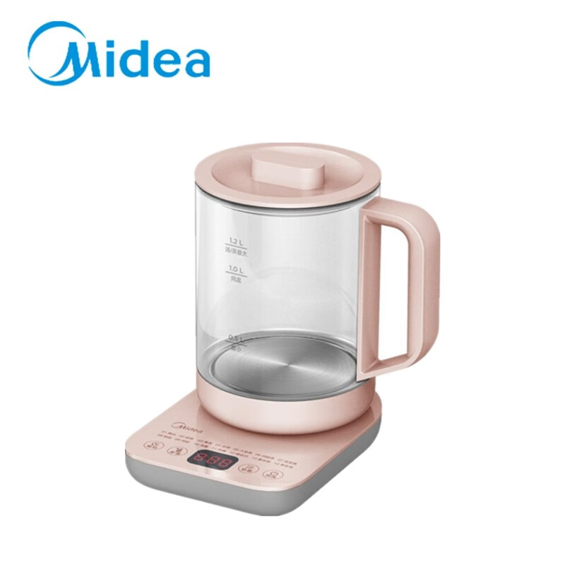 美的(Midea) 多功能玻璃壶中药玻璃煮茶器养生壶MK-YS15E107高清大图