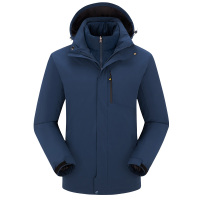 凯仕达情侣三合一两件套羽绒内胆可拆卸内胆冲锋衣登山服RH60965