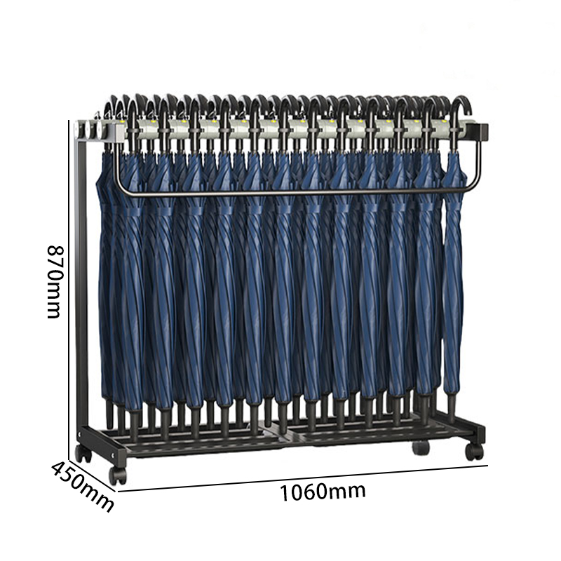 豫汉迎雨伞架带伞 36头带伞雨伞架1060*450*870mm套 默认