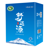 舒达源天然苏打水1.5L*6瓶装 大瓶实惠装 弱碱性饮用水