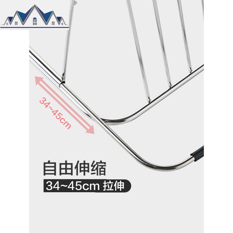不锈钢水碗碟架放餐具沥水架家用厨房装碗筷沥水篮置物架 三维工匠高清大图