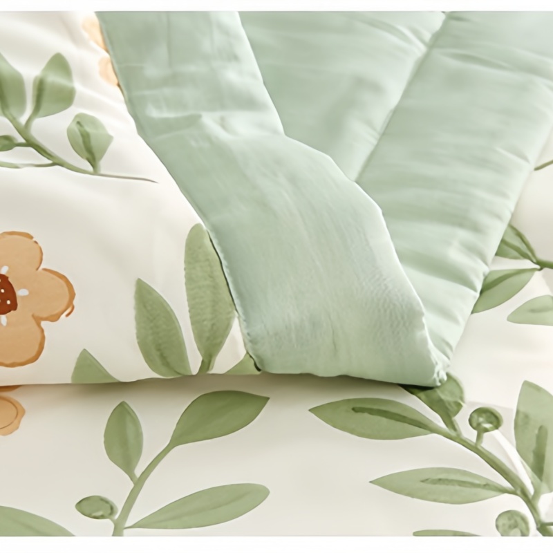 铭思沃夏被200*230cm条薄荷绿高清大图