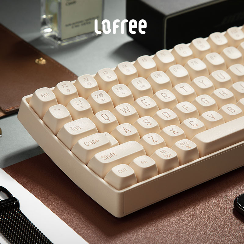 洛斐LOFREE OE902 小翘68三模机械键盘-豆腐