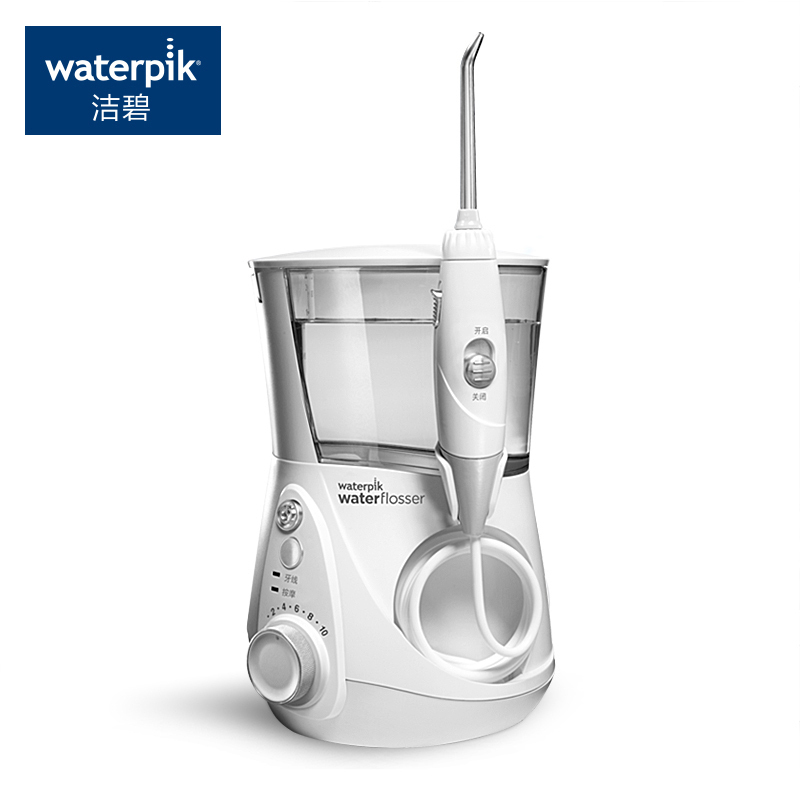 洁碧(Waterpik)冲牙器水牙线/洗牙器家用台式冲牙器多档调压调节 智能芯片 智能计时功能 珍珠白 GT3-12