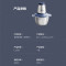 美的(Midea)绞肉机家用 料理机辅食机婴儿 不锈钢绞馅机大容量搅拌机电动绞肉馅 LZ25Easy235