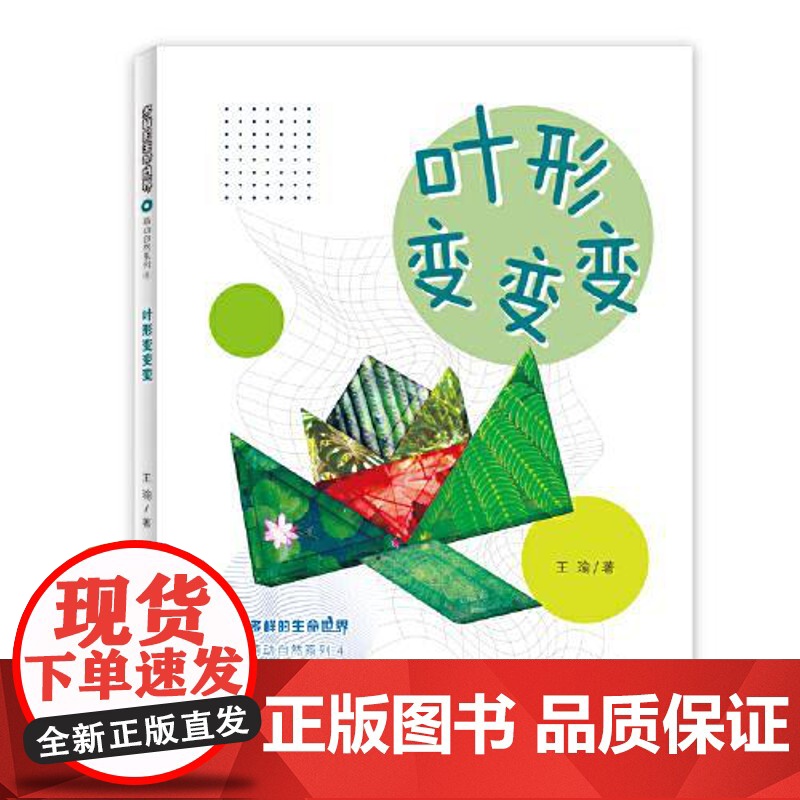 多样的生命世界萌动自然系列④ 叶形变变变 上海少年儿童出版社高清大图