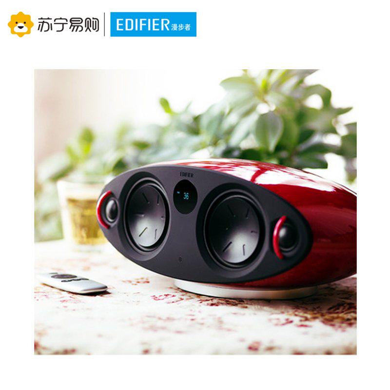 Edifier/漫步者 MA5 便携式一体机声控其他声道智能WIFI网络音响光纤无线蓝牙桌面音箱 黑色