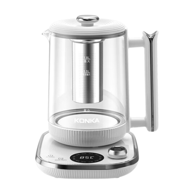 康佳养生壶1.8L易清洁耐高温不易裂KYSH-1829E-W