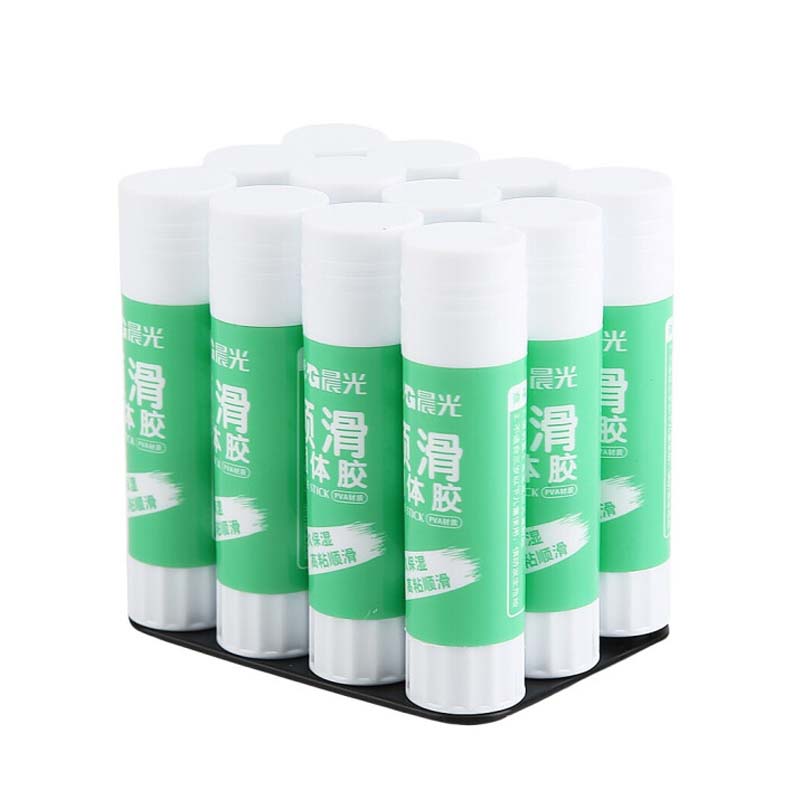 晨光asgn7104 顺滑强黏性固体胶 pva胶棒 学生手工固体黏胶 21g[36个