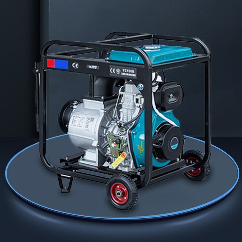 柴油抽水泵3寸柴油电启动170f动力