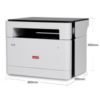 联想(Lenovo)领像M101 黑白激光打印多功能一体机 办公商用家用 (打印 复印 扫描)