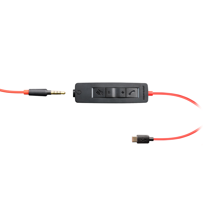 缤特力(Plantronics)C3225 USB-C双耳降噪耳机HIFI商务电话耳麦