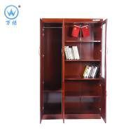 [万保] 办公家具 油漆书柜 办公档案柜 油漆三门文件柜 资料储物柜